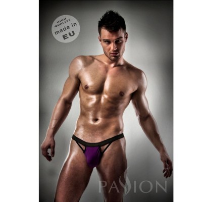 PASSION KOMPLET MEN LINGERIE PURPLE CLEAR