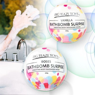 BATH SALT BALL WITH VIBRATING BULLET