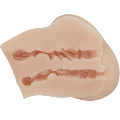 REALISTIC VAGINA AND ANUS LUNA VIBRATOR