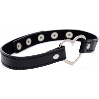 DARK HEART CHROME CHOKER