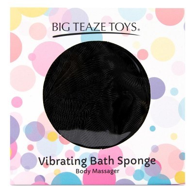 BATH SPONGE WITH VIBRATING BULLET