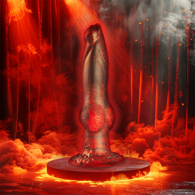 EPIC - PROMETHEUS DILDO TITAN IN FLAMES REMOTE CONTROL