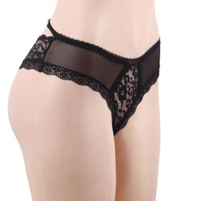 QUEEN LINGERIE FLORAL LACE PANTIES