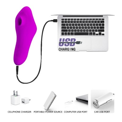 dispositivo eletrónico vermelho ligado a portátil com texto USB CHARGING e ícones de carregadores