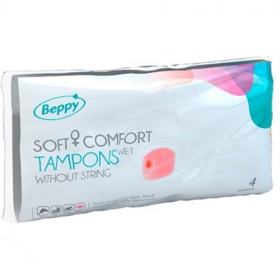 BEPPY SOFT COMFORT TAMPONS WET 4 UN