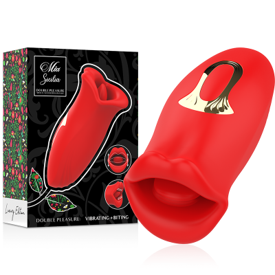 MIA SICILIA DOUBLE PLEASURE VIBRATING + BITING