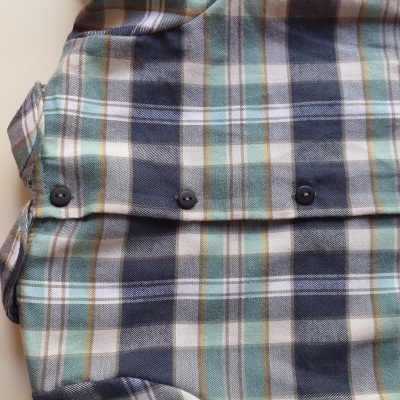 Camisa body Xadrez Ocean