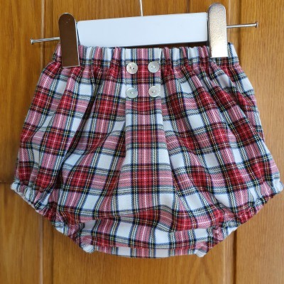 Tapa-fralda de menino Xmas Red