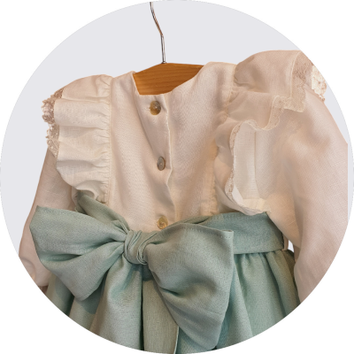 Vestido Jasmim em Pitaia, Cru ou Menta