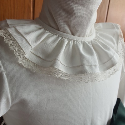 Vestido Duo Azevinho em verde