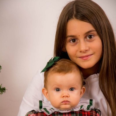 Fofo Xmas White gola de risca