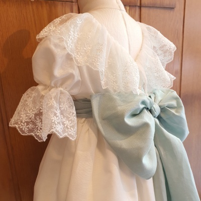 Vestido Puro manga balão