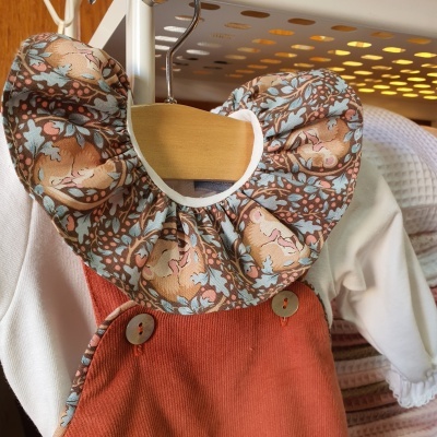 T-shirt ou body Sleeping Mouse Marron