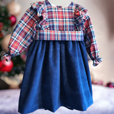 Vestido xmas Duo Angel -  3 anos