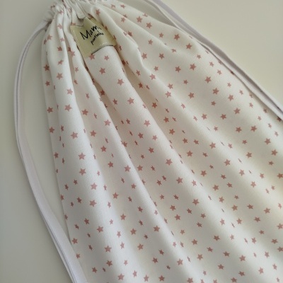 Saco de roupa mini estrelas