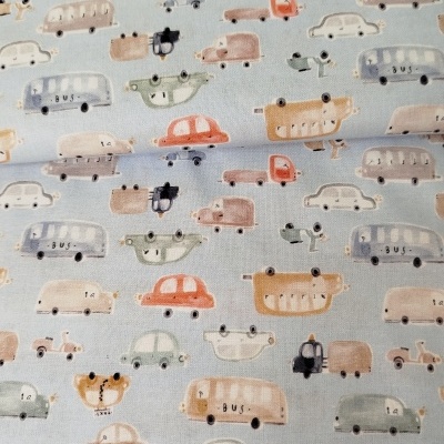 Tecido mini carros | veiculos | trotinete | vespa |