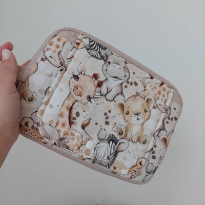 babybu | bolsa higiene bebé | bolsa para fraldas | personalizado| Baby Safari