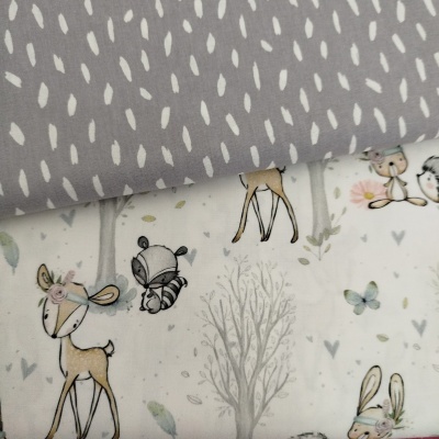 Cubo para chuchas | bolsa para chupetas | porta chuchas | Floresta encantada| personalizado