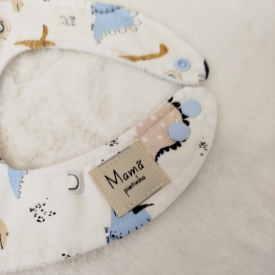 Babete dinos retro | impermeável