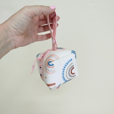 Cubo para chuchas | bolsa para chupetas | porta chuchas | arco iris