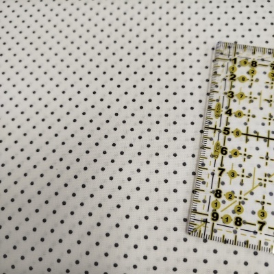 Tecido poppy pintinhas