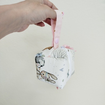 Cubo para chuchas | bolsa para chupetas | porta chuchas | Floresta encantada| personalizado