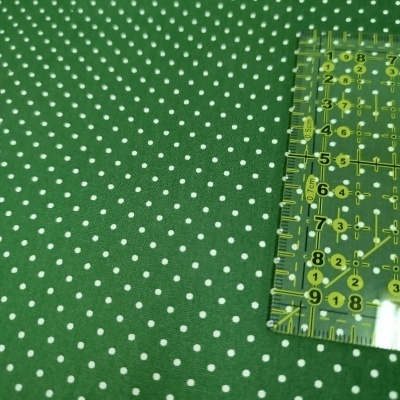 Tecido poppy pintinhas