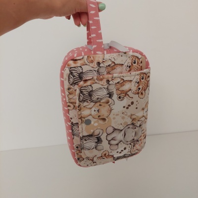 babybu | bolsa higiene bebé | bolsa para fraldas | personalizado| Baby Safari