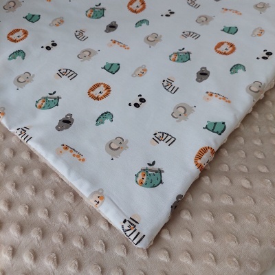 Colcha mini bichinhos | manta | mini berço | alcofa | baby hug | next to me