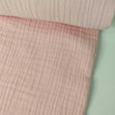Musselina rosa claro lisa