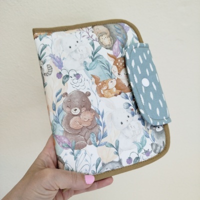 Porta documentos | bolsa boletins | Porta boletins | Mamãs natureza