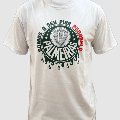 CAMISETA MALHA - SEU PIOR PESADELO