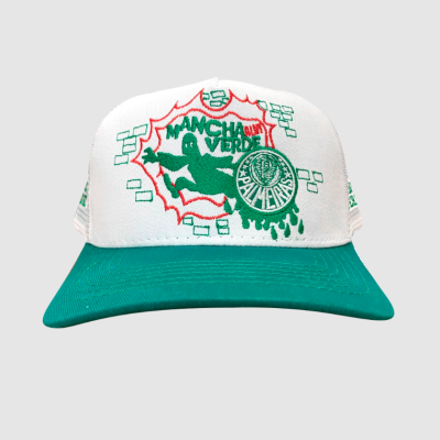 BONÉ MANCHA VERDE GRAFITE