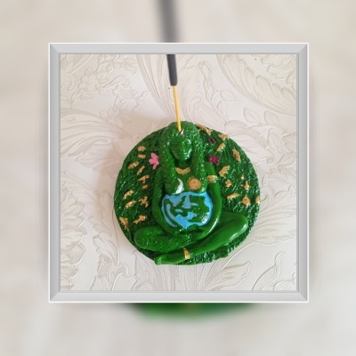 Queimador de incenso Deusa de Gaia