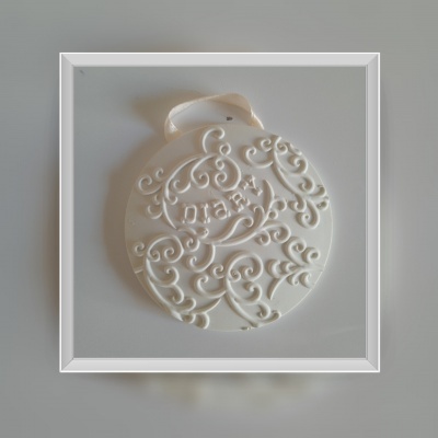 Medalhas Vintage em cerâmica perfumada