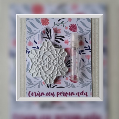 Mandalinhas de cerâmica perfumada