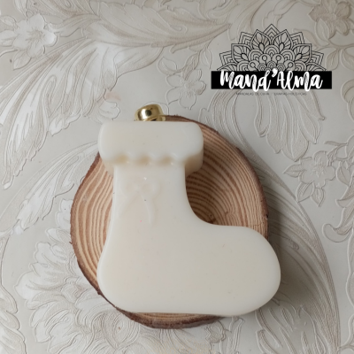 Vela soja Bota de Natal