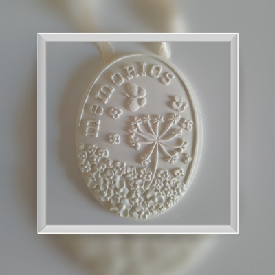 Medalhas Vintage em cerâmica perfumada