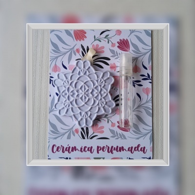 Mandalinhas de cerâmica perfumada