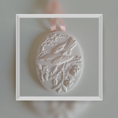 Medalhas Vintage em cerâmica perfumada