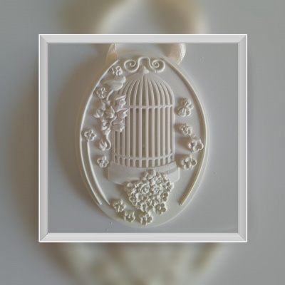 Medalhas Vintage em cerâmica perfumada