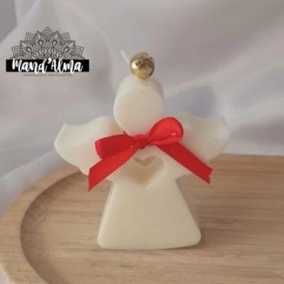 Vela de Soja Artesanal Anjo de Proteção
