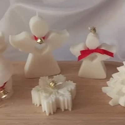 Vela de Soja Artesanal Anjo de Proteção