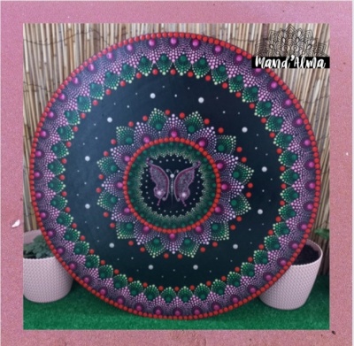 Mandala da Transformação pontilhada