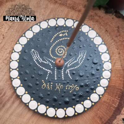 Queimador de incenso Mandala Dai Ko Myo