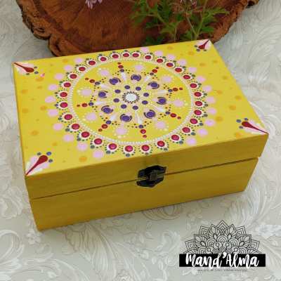 Caixa de chá Mandala do Amor Próprio