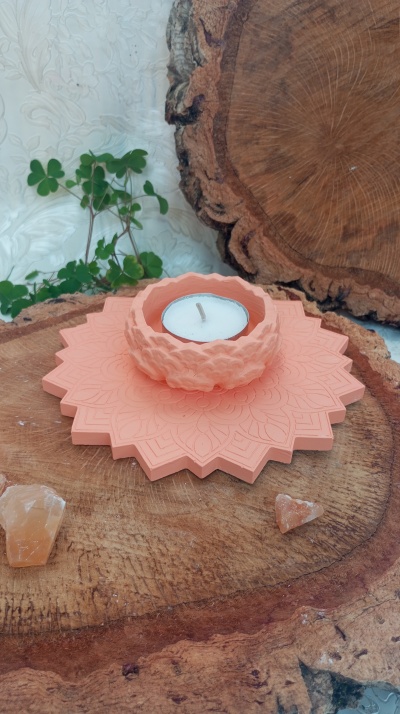 Porta velas Harmonia&Equilíbrio