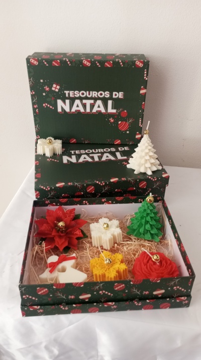 Cofre “Tesouros de Natal” (6 Velas)