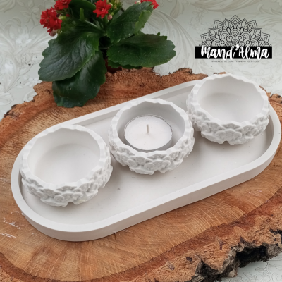 Conjunto União Elementar gesso perfumado