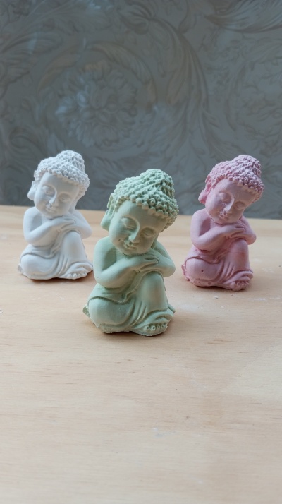 Budinha do Equilíbrio em gesso perfumado 3D